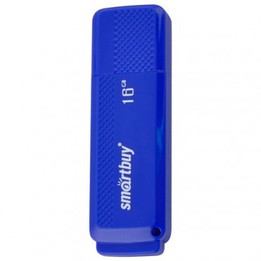 Флеш-диск 16 GB, SMARTBUY Dock, USB 2.0, синий, SB16GBDK-B