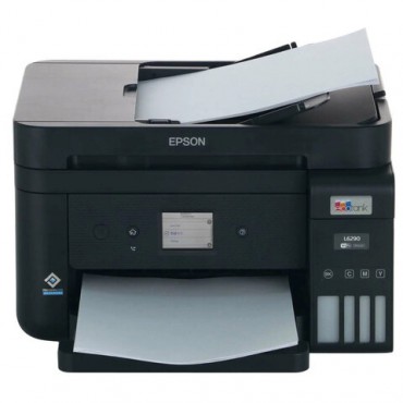 МФУ струйное EPSON L6290 "4 в 1" А4, 33 стр./мин, 4800х1200, ЖК-дисплей, ДУПЛЕКС, АПД, Wi-Fi, с/к, СНПЧ, C11CJ60406