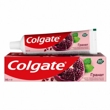 Зубная паста 100 мл COLGATE "Гранат", уход и укрепление эмали, 6920354826597