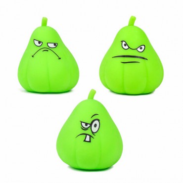 Игрушка-антистресс "ГРУША-ЗЛЮКА", 9х7 см, ассорти, 3 вида, дисплей, JOLLY JOT (ДЖОЛЛИ ДЖОТ), 665790